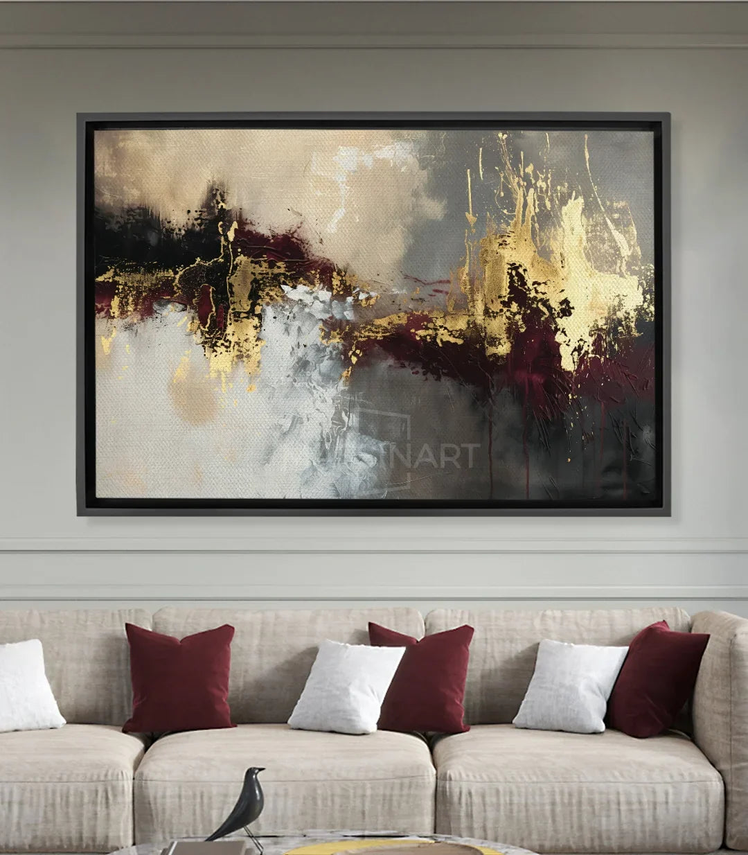 M163: L140x70cm /`DELUXE / NOIR