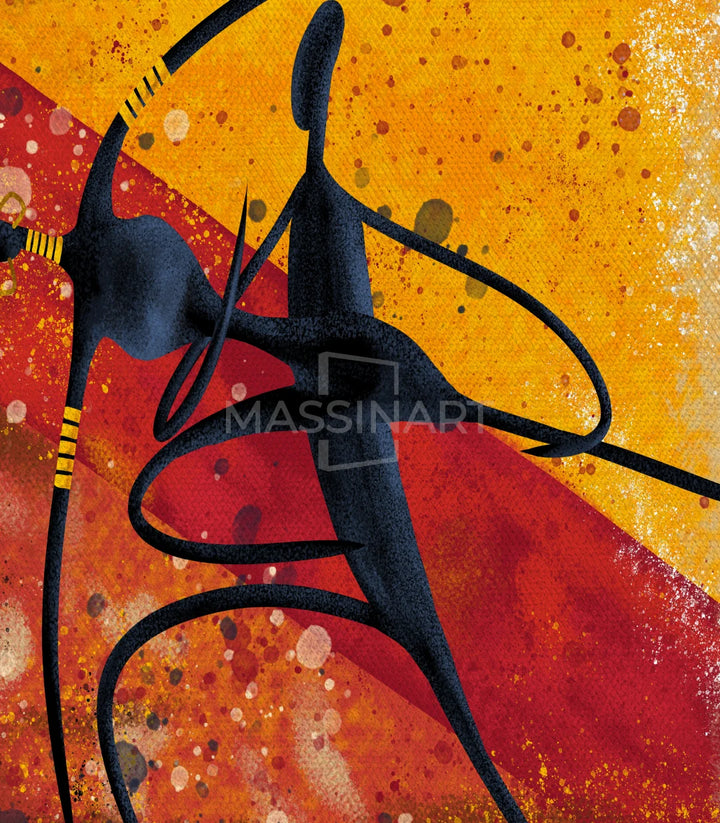 Tableau Danse en couple Massinart