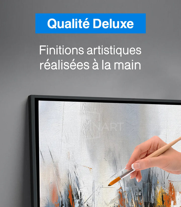 Ambiance bureau Awakening toile abstraite moderne Massinart
