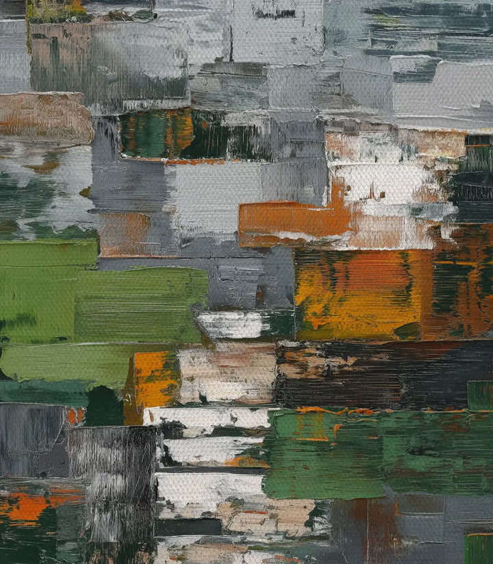 Tableau Forest Layers Massinart — emballage livraison prêt à accrocher