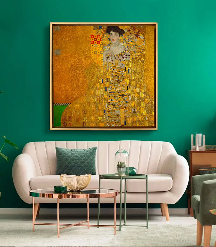 Tableau Portrait Adèle décoration intérieur bureau contemporain Massinart