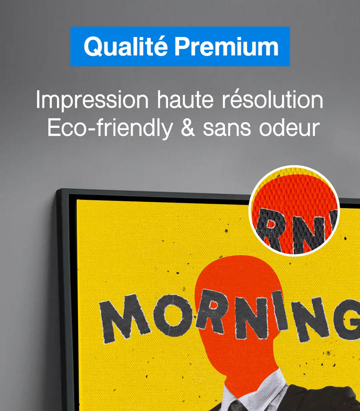 Tableau Morning ambiance bureau élégant design graphique — Massinart