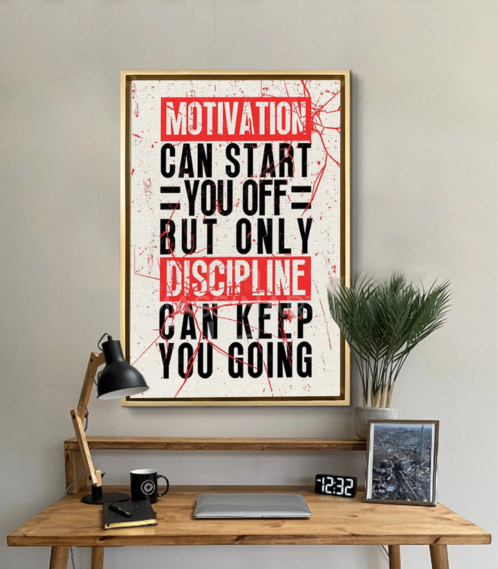 Mise en situation bureau moderne tableau motivant Massinart