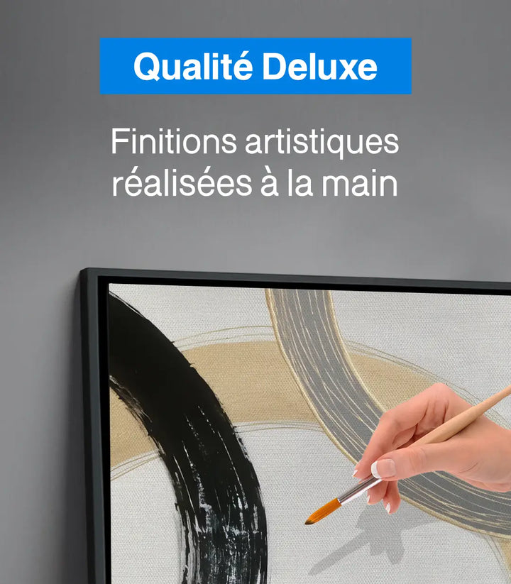 Tableau Looped salon moderne élégant Massinart