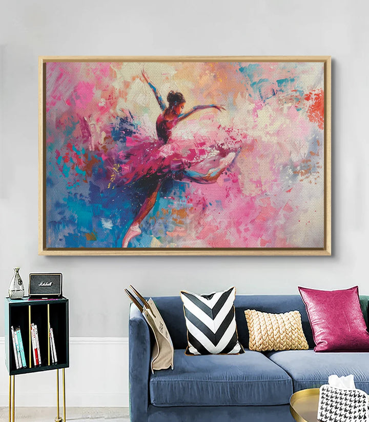 Tableau Flow mise en situation séjour contemporain Massinart