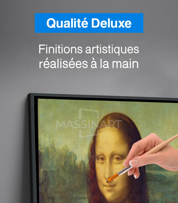 Tableau Joconde ambiance salon classique Massinart