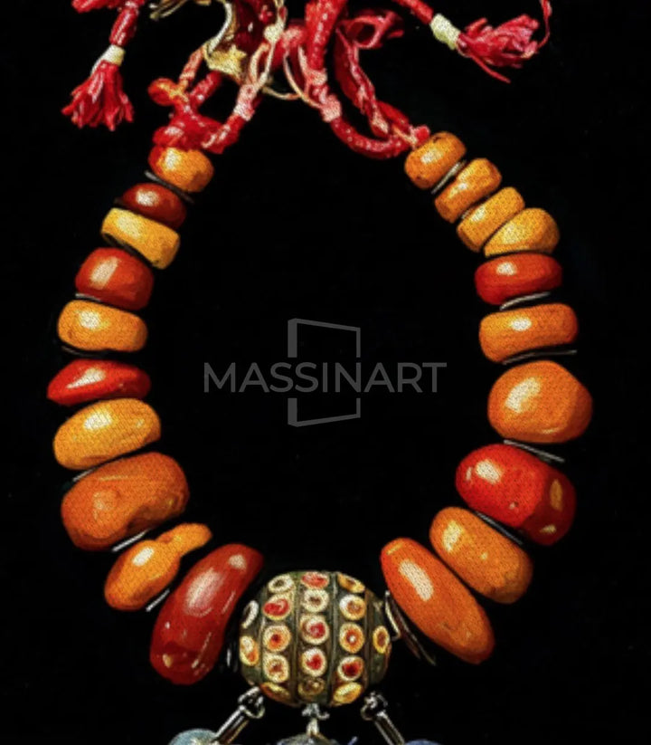 Tableau Amazigh Jewel Massinart — emballage livraison prêt à accrocher