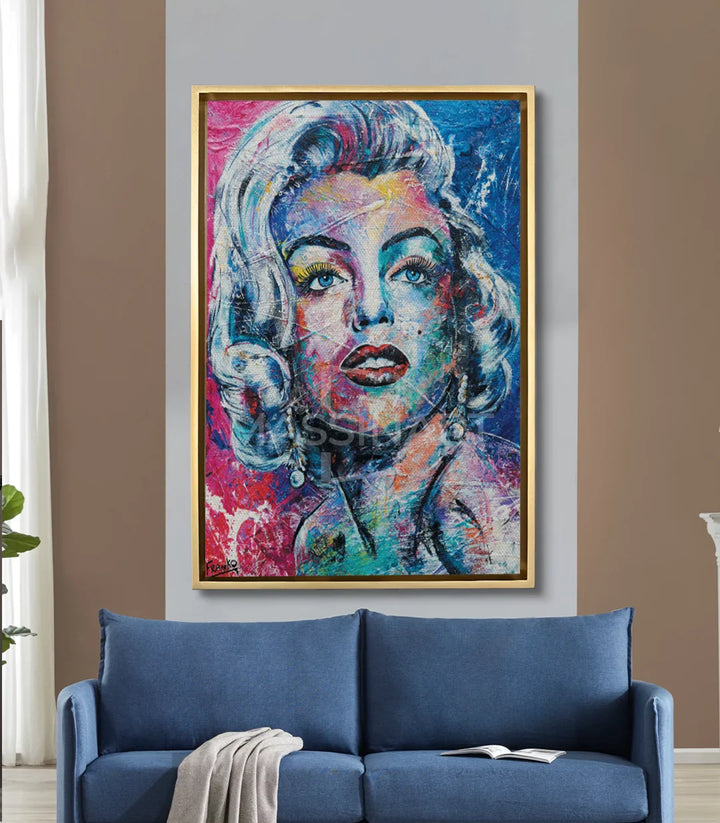 Mise en situation salon moderne Marilyn Dream Massinart