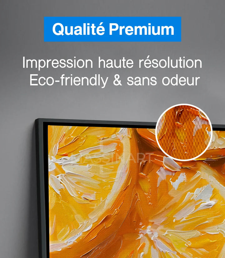 Tableau Citrus Flow variante décoration intérieur Massinart