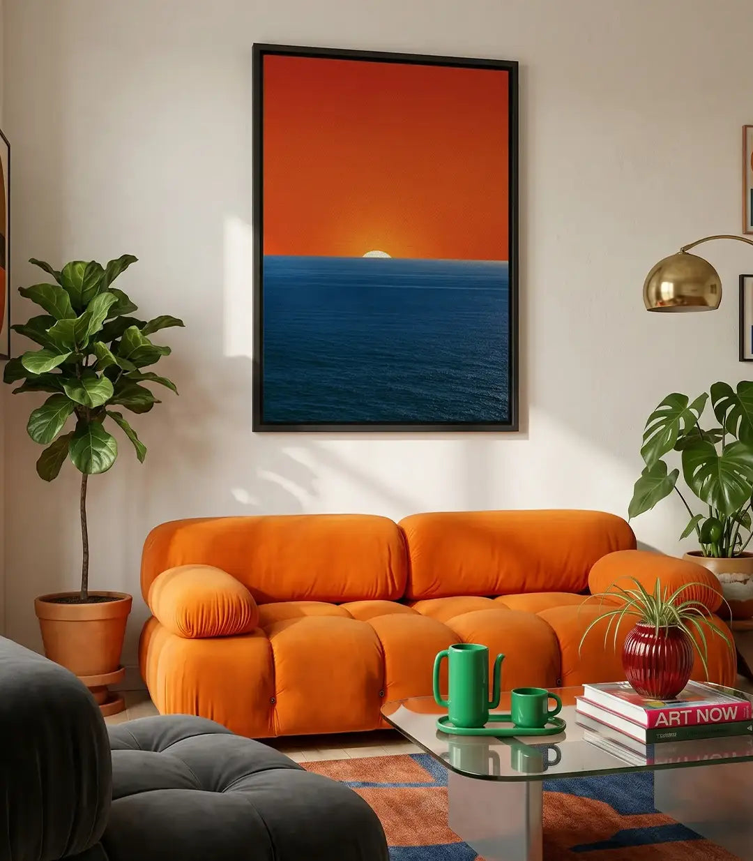 Linear Sunset