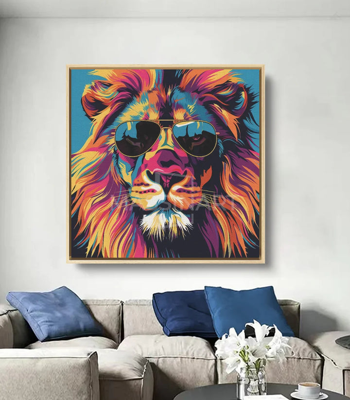 Décoration intérieur lion urbain Massinart
