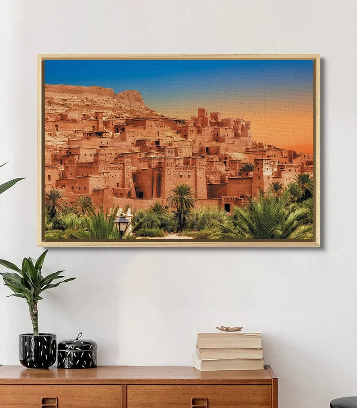 Décoration intérieur kasbah marocaine Ait Benhaddou Massinart