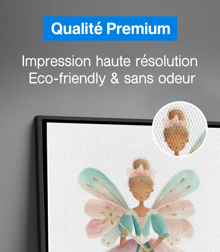 Tableau Fairy Guard Massinart — Diptyque emballage livraison prêt à accrocher
