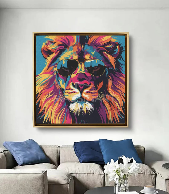 Mise en situation Visionary King salon moderne Massinart