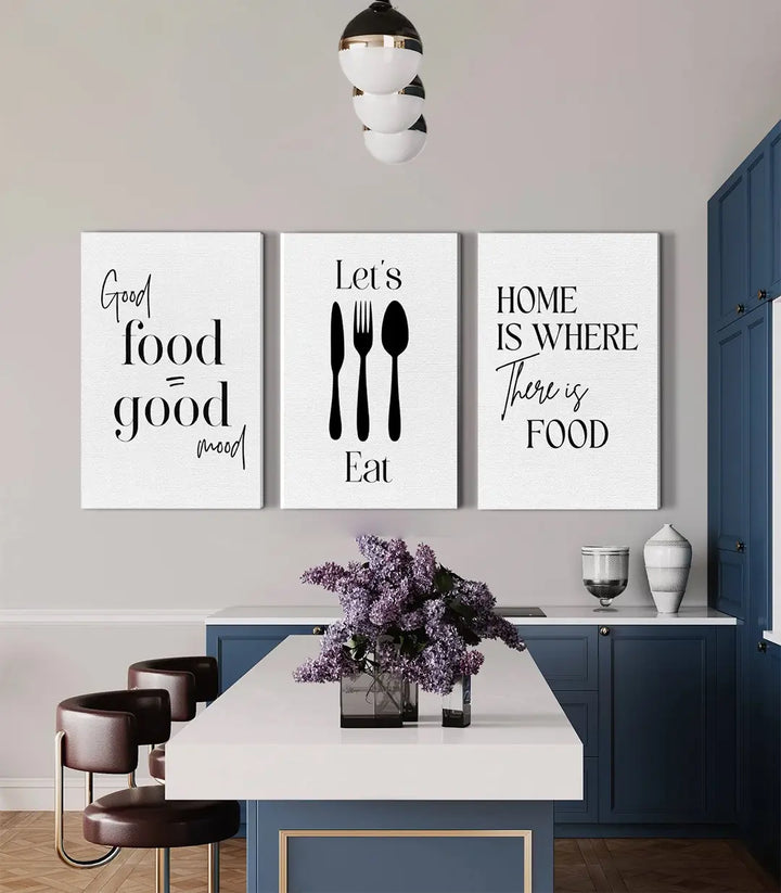 Détail citations Good food Bon Appétit Massinart