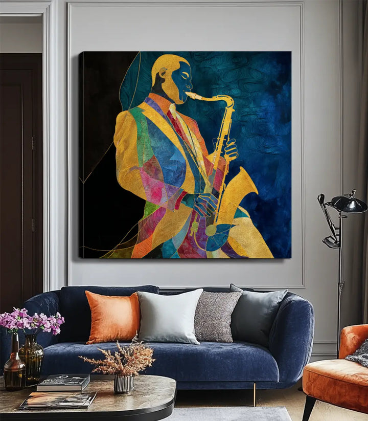 Tableau Color Jazz variante couleur décoration Massinart