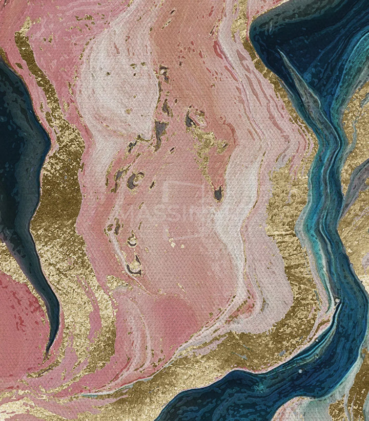 Tableau Stream encres abstraites composition fluide Massinart