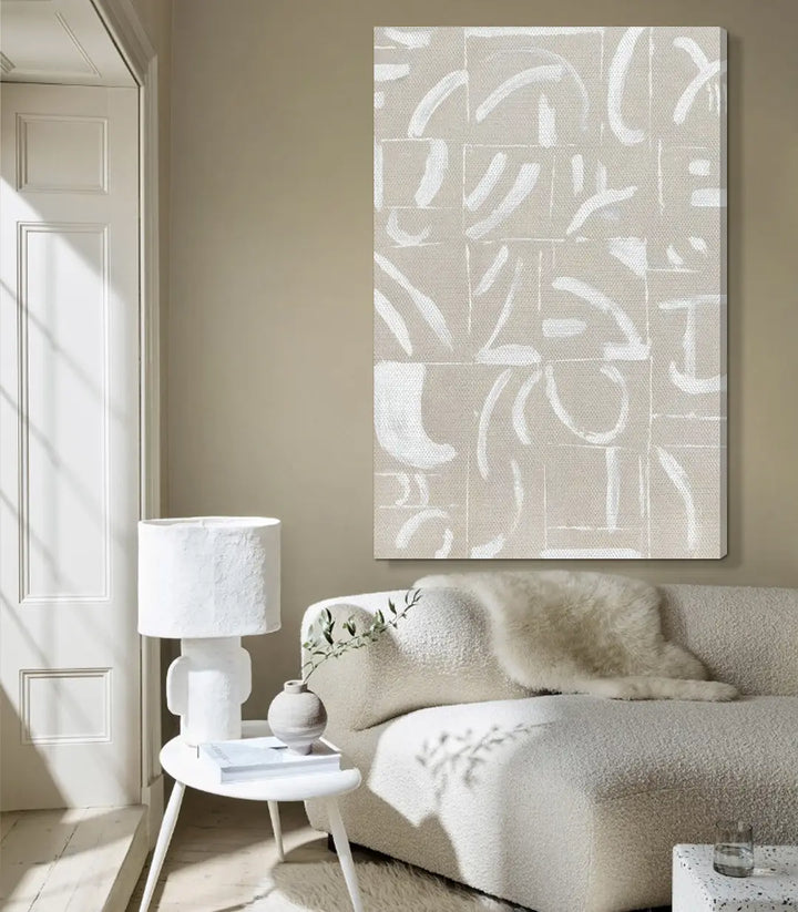 Décoration chambre coucher Quiet Motion, style minimaliste Massinart