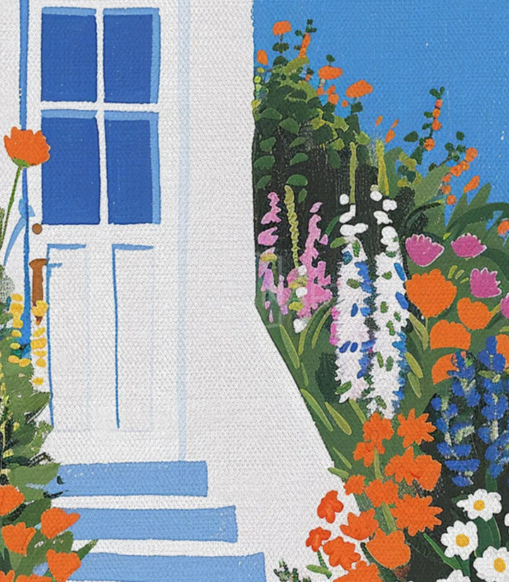 Tableau Summer Palette Massinart — emballage livraison prêt à accrocher