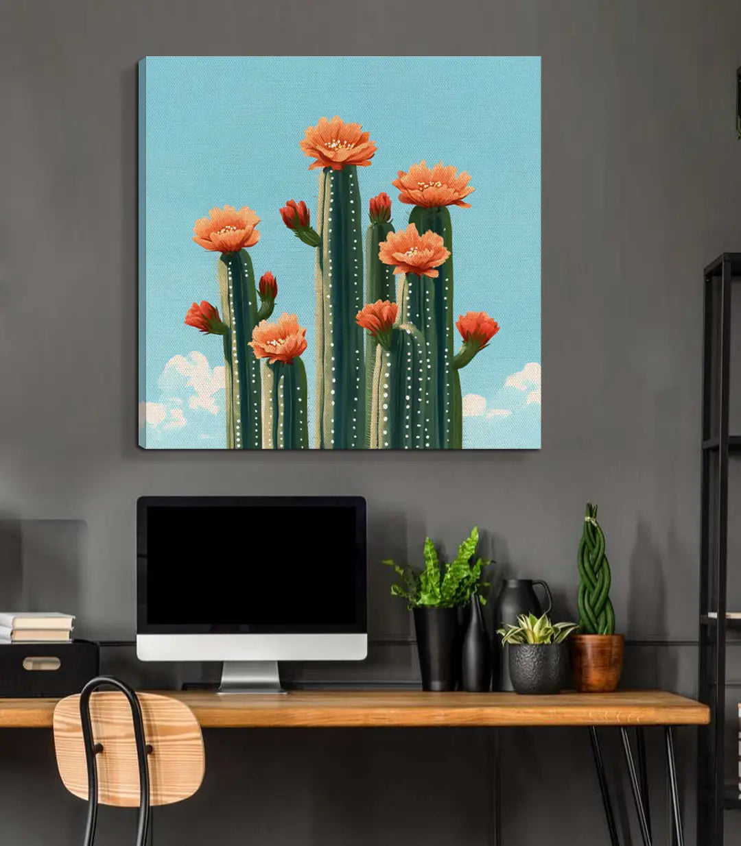Floral Cactus