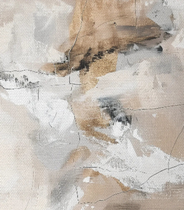 Tableau Greige triptyque Massinart — installation mur intérieur