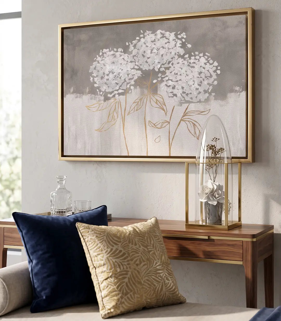 Brass Leaves