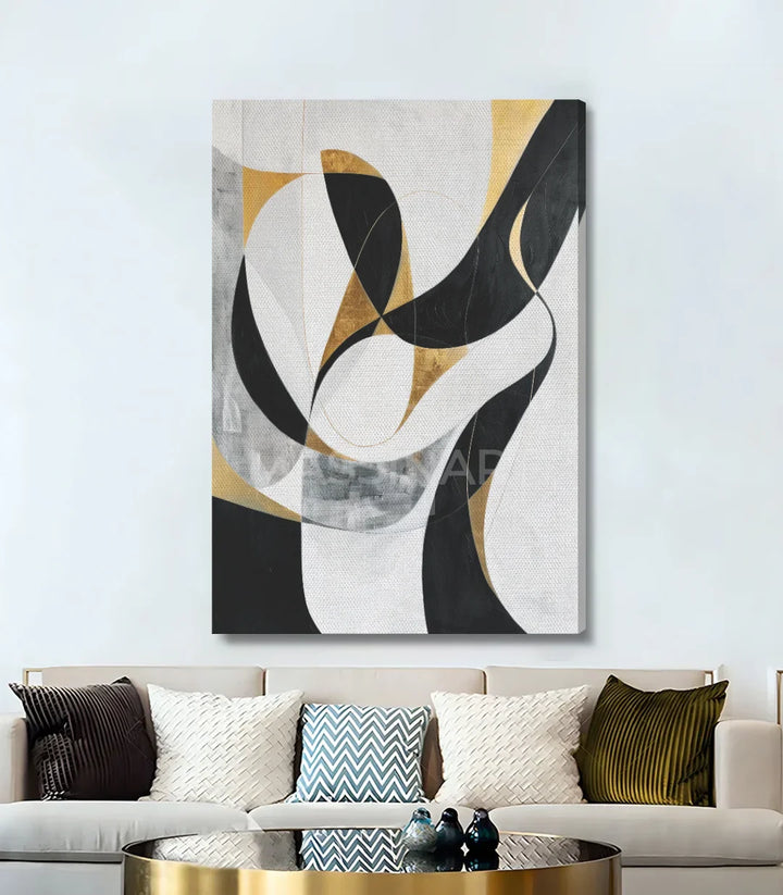 Tableau In Motion ambiance salon contemporain Massinart