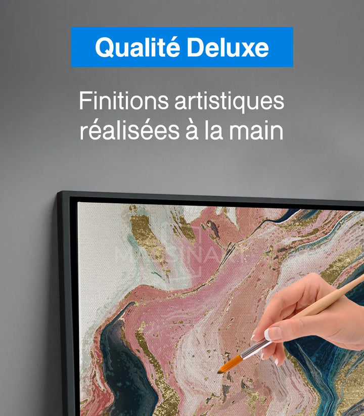Tableau Stream triptyque décoration intérieur salon Massinart