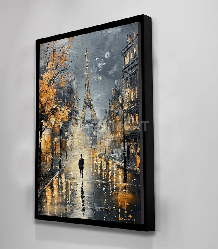 Tableau Paris Stroll mis en situation bureau contemporain Massinart