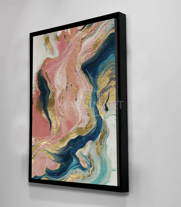 Tableau contemporain abstrait salon moderne Massinart