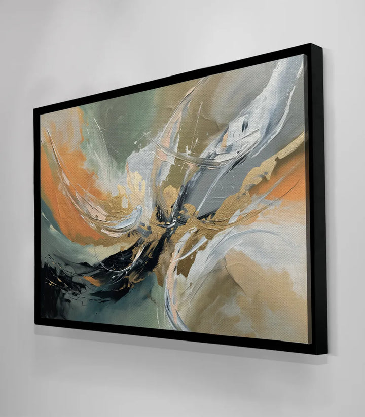 Tableau Unleashed hôtel design, art contemporain expressionniste, Massinart