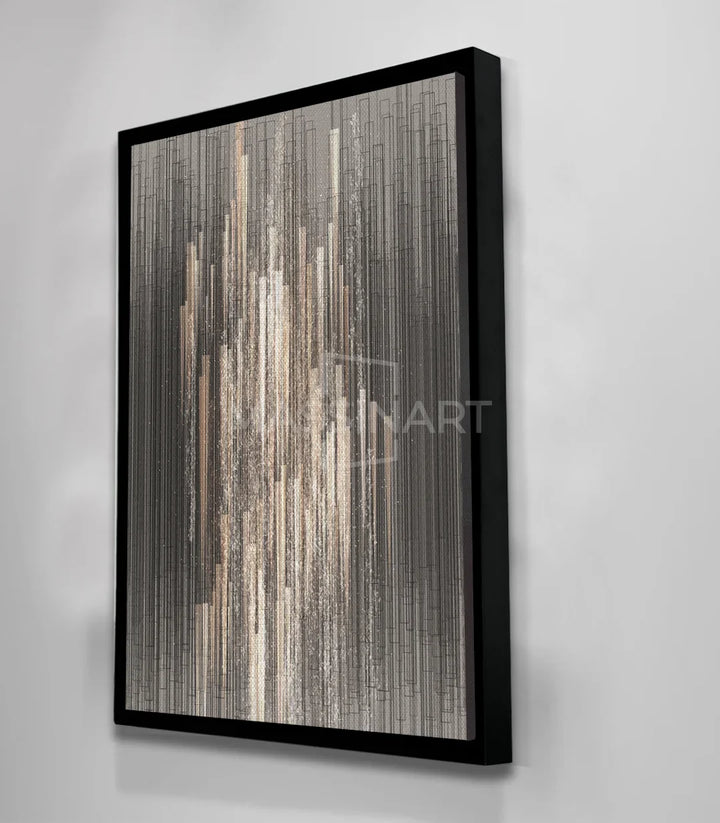 Tableau Futuristic Lines décoration couloir hôtel moderne Massinart