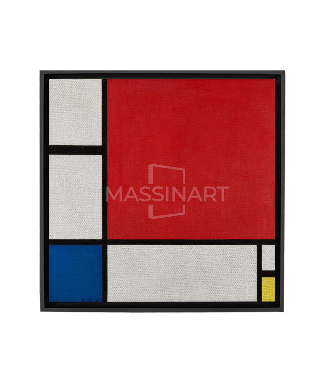 II in Red, Yellow, and Blue by Piet Mondrian