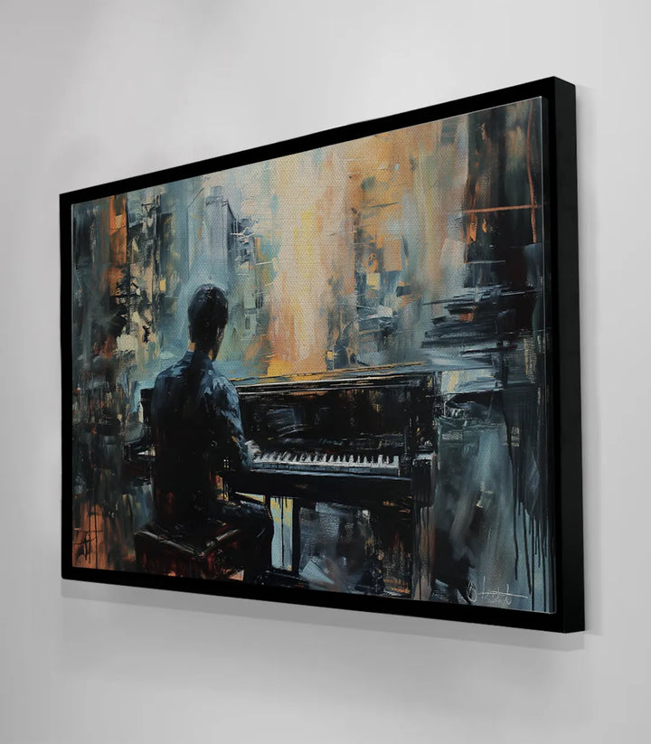 Tableau The Pianist variant couleur décoration Massinart