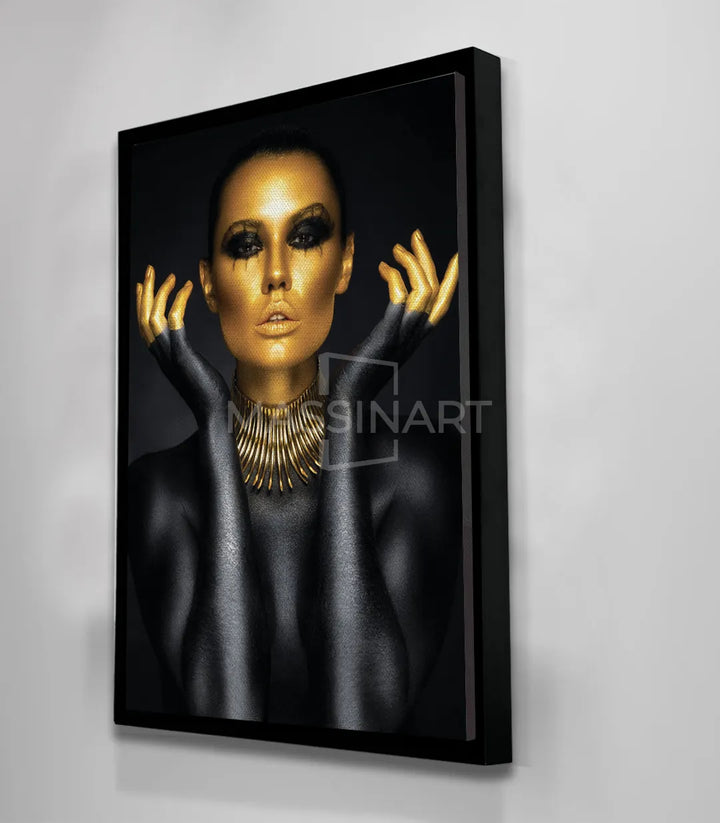Tableau Fashion Glamour mise en situation centre de beauté Massinart