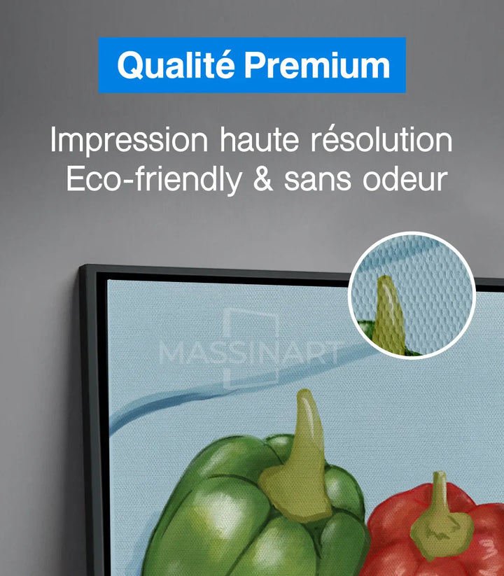 Tableau Pepper Palette style contemporain cuisine Massinart