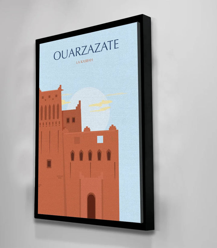 Décoration murale tableau villes Maroc style contemporain — Massinart