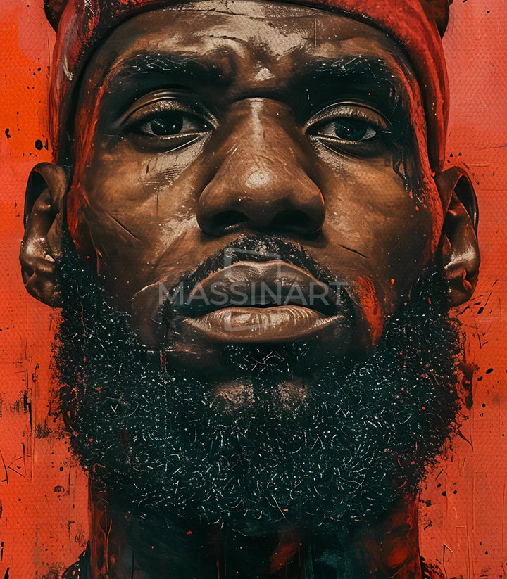 Détail texture - tableau basketball icon qualité premium Massinart