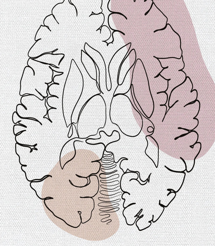 Tableau Neural Network mise en scène bureau Massinart — neural art décoration