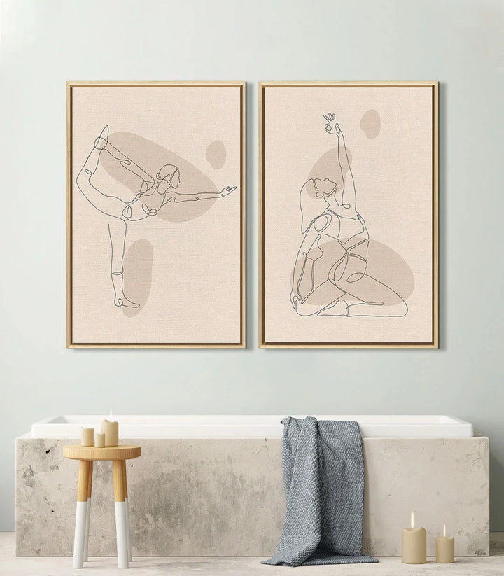 Tableau Boho Balance décoration intérieur chambre Massinart