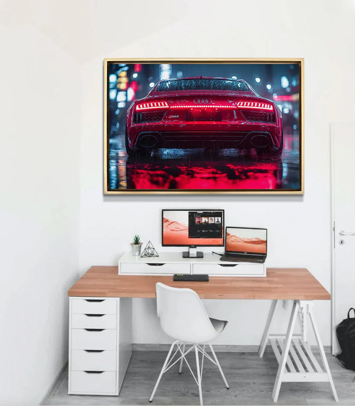 Tableau Precision Light mise en situation bureau moderne Massinart