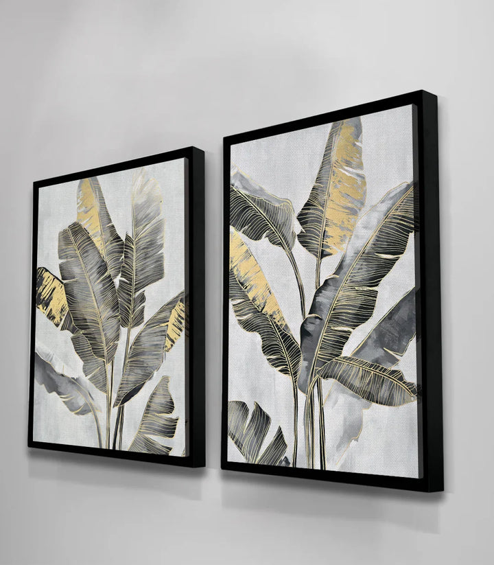 Tableau Banana Leaves Massinart