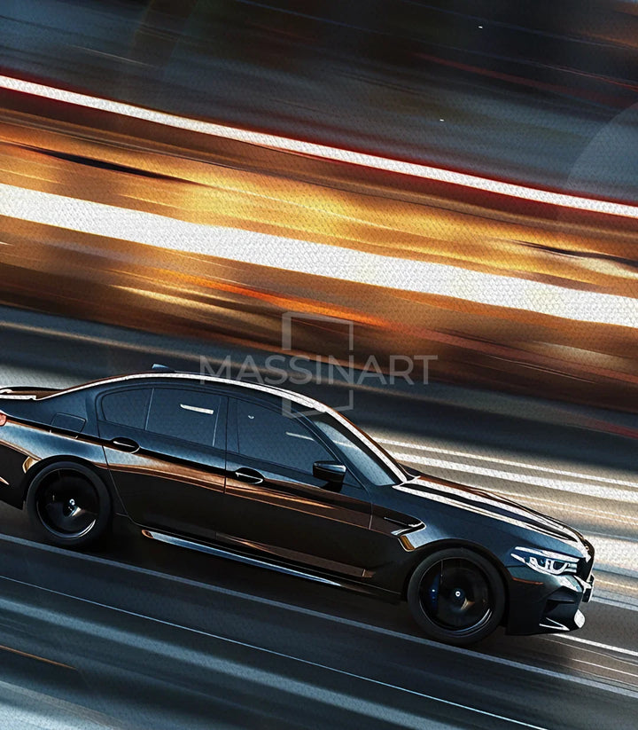 Tableau Speed Rush diptyque salon séjour moderne Massinart
