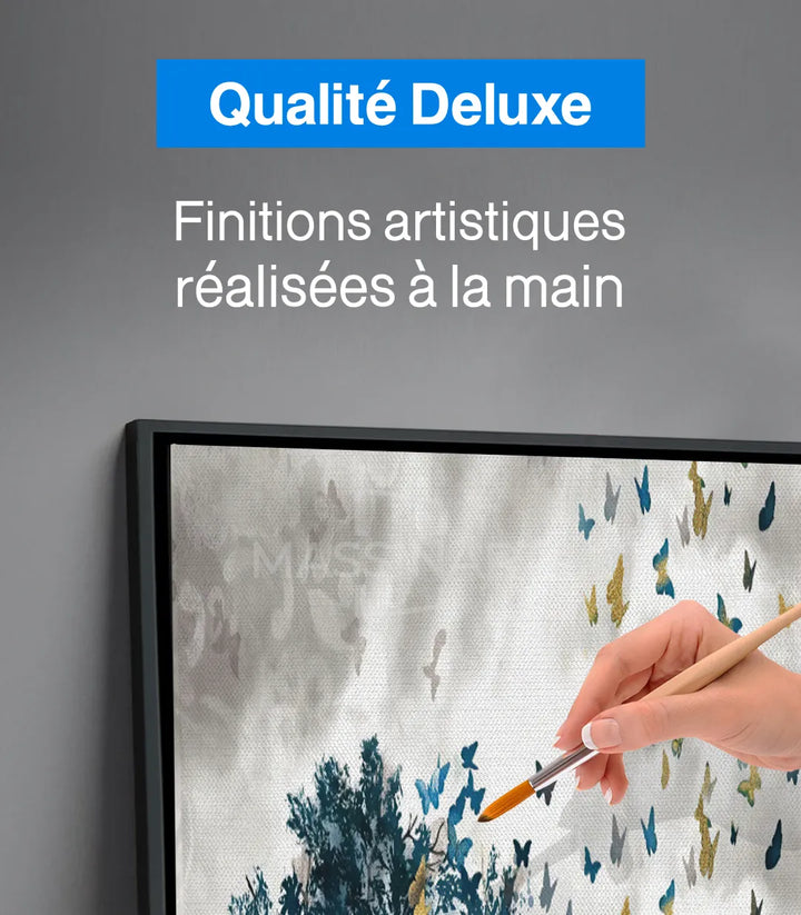 Tableau Butterfly Effect ambiance murale Salon_moderne Massinart