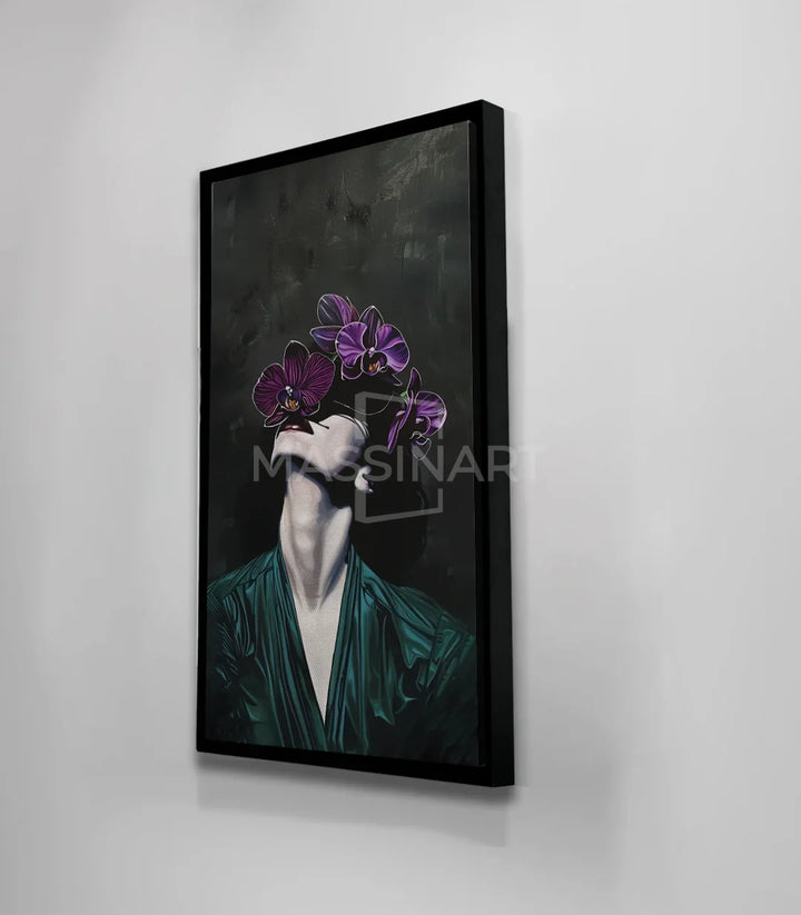 Tableau in purple Massinart
