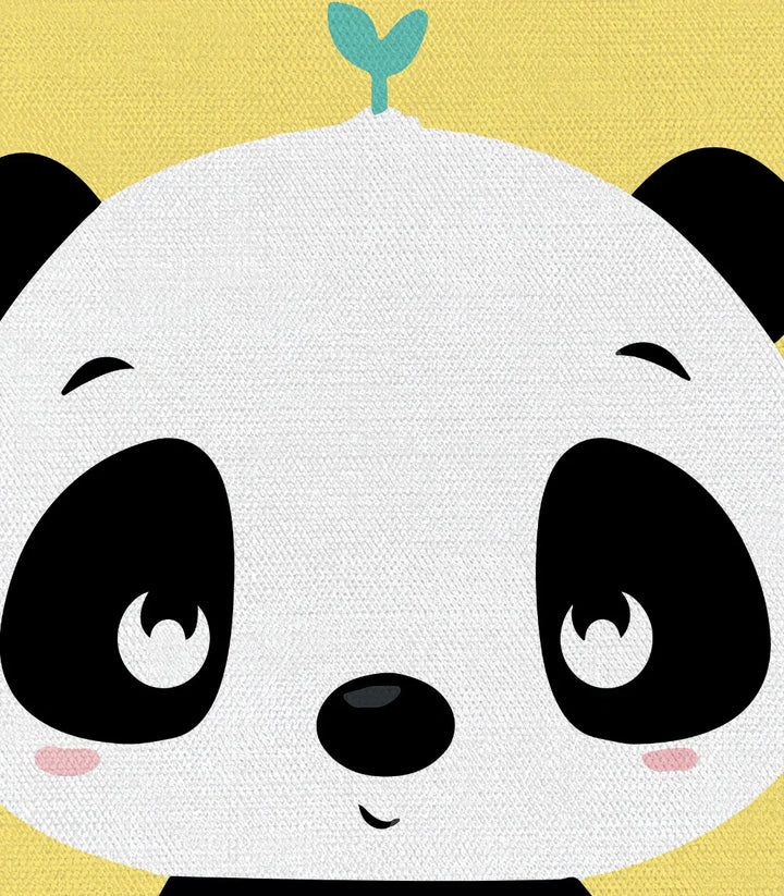Mise en situation salon chambre enfant diptyque Bunny Panda Massinart