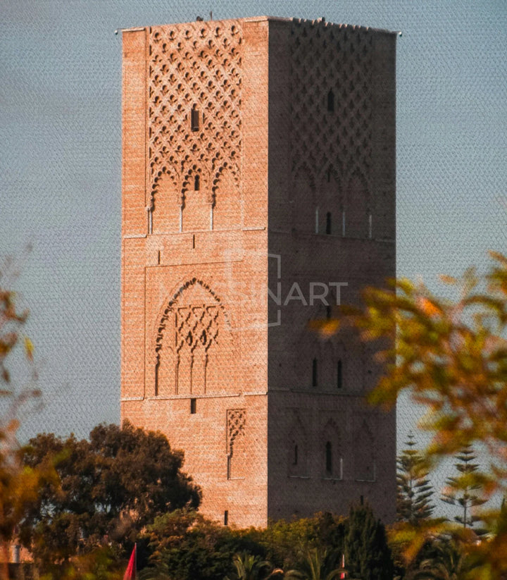 Mise en scène salon marocain diptyque art urbain Massinart