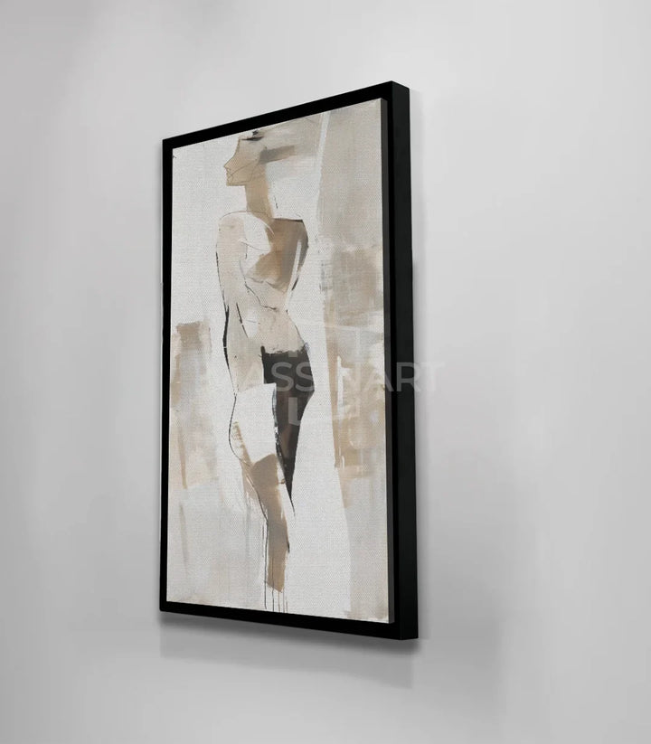 Décoration mur chambre, tableau silhouette vogue Massinart