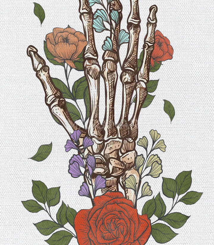 Mise en situation diptyque floral bones décoration intérieur Massinart