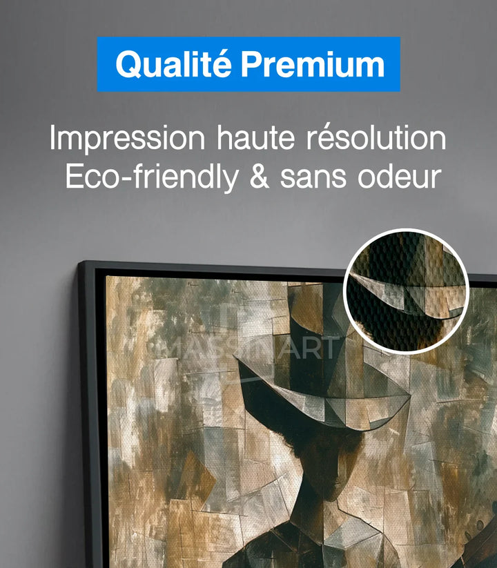 Mise en situation intérieur Chords Massinart art cubiste